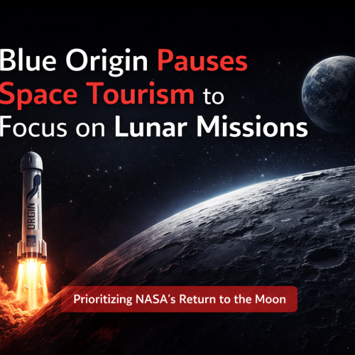 Blue Origin pauses space tourism to focus on lunar missions and NASA Moon program